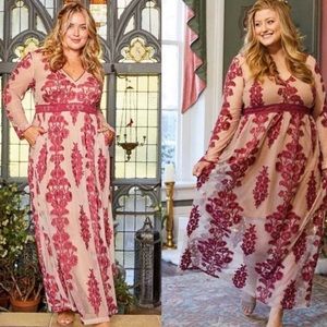 Arula (Formerly A’Beautiful Soul) Lace Maxi Dress